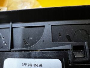 PANEL PRZEŁĄCZNIK SZYB LUSTEREK BAGAŻNIK DRZWI PRZÓD LEWY PORSCHE MACAN 95B