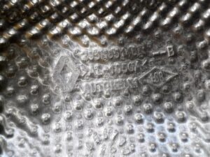 BLACHA OSŁONA TERMICZNA RURY WYDECHOWEJ RENAULT ESPACE VI AUSTRAL