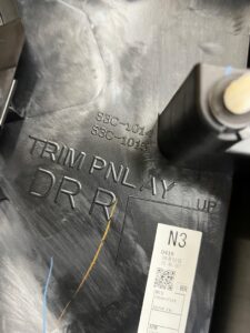 TAPICERKA BOCZEK DRZWI TYŁ PRAWY SUBARU FORESTER VI SL 25-