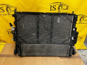 KOMPLET CHŁODNICE WODY KLIMATYZACJI INTERCOOLER VOLVO XC90 II 2.0 D D4