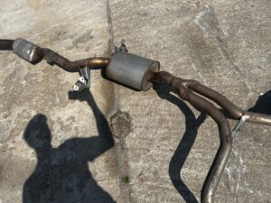 RURA WYDECHOWA WYDECH TŁUMIK KOŃCÓWKI PORSCHE MACAN 95B 2.0 TFSI AWD 4WD