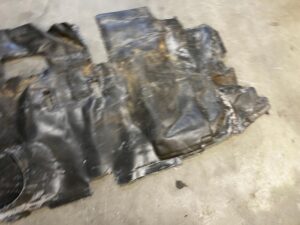 WYKŁADZINA DYWAN WNĘTRZA PODŁOGI TYŁ PEUGEOT 508 I KOMBI SW