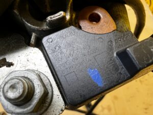 KLEMA MINUSOWA INSTALACJA WIAZKA AKUMULATORA CITROEN PEUGEOT 1.2 THP