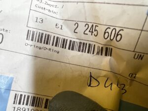 USZCZELNIENIE POMPY WTRYSKOWEJ BMW 3 E36 5 E34 E39 7 E38 NOWE OEM