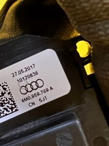 PANEL PRZYCISK PRZEŁĄCZNIK PAMIĘCI FOTELA KIEROWCY AUDI Q7 SQ7 4M0
