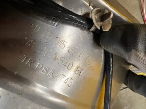 KATALIZATOR SONDA CITROEN DS7 CROSSBACK X74 2.0 BLUE HDI