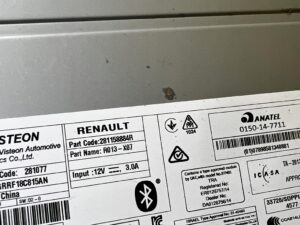 RADIO ODTWARZACZ CD MP3 USB DACIA DOKKER DUSTER II