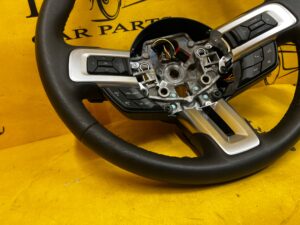 KIEROWNICA SKÓRA MULTIFUNKCJA MANETKI ŁOPATKI FORD MUSTANG VI USA