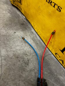 KOMPLET MIECHY MIECH TYŁ TYLNY PNEUMATYCZNY PRAWY LEWY BMW X5M E70 X6M E71