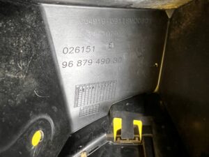 KPL ŚLIZG MOCOWANIE WSPORNIK ZDERZAKA TYŁ PRAWY LEWY PEUGEOT 508 I KOMBI