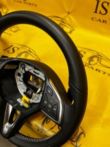 SKÓRZANA KIEROWNICA AUTOMAT ŁOPATKI INFINITI Q30