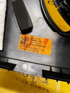 OSŁONA POSZYCIE SŁUPKA C PÓŁKI TYŁ LEWA LEWY TESLA MODEL 3 PRZEDLIFT