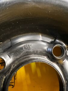 KOŁO ZAPASOWE DOJAZDOWE FELGA OPONA PEUGEOT 208 125/80 R15