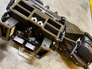 KOMPLETNA NAGRZEWNICA DMUCHAWA KLIMATYZACJI PORSCHE PANAMERA 970 I LIFT LHD