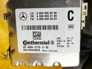 KAMERA SZYBY PRZÓD ASYSTENT PASA RADAR MERCEDES GL X166