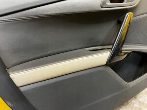 TAPICERKA BOCZEK DRZWI PRZÓD LEWY JBL SKÓRA PEUGEOT 508 I RHX KOMBI EU