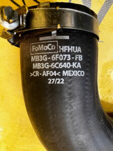 PRZEWÓD RURA RURKA WĄŻ INTERCOOLERA FORD BRONCO 21- 2.7 V6 ECOBOOST