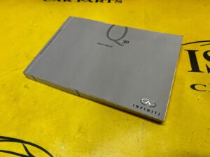 ETUI KSIĄŻKA INSTRUKCJA OBSŁUGI SERWISOWA INFINITI Q30