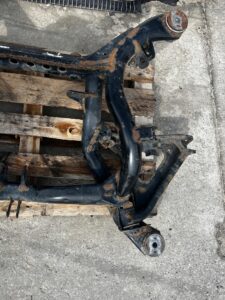 WÓZEK BELKA SANKI ZAWIESZENIE KOŁYSKA TYŁ PORSCHE CAYENNE II 7P5 GTS 4.8 V8