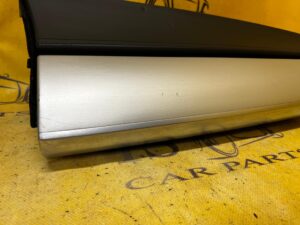 SCHOWEK PASAŻERA SKÓRA ALUMINIUM DEKOR CHROM BMW X5 E70 X6 E71 X6M