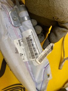 KURTYNA PODUSZKA AIRBAG LEWA PEUGEOT 208 I A9 5D