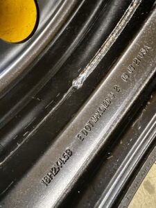 ZESTAW NAPRAWCZY KOŁO ZAPASOWE DOJAZDOWE FORD EXPLORER VI 165/70 R18