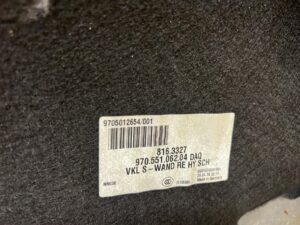 BOCZEK BAGAŻNIKA TYŁ PRAWY PORSCHE PANAMERA 970 I LIFT 3.0 S E-HYBRID