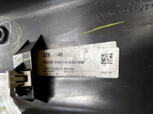 OSŁONA ZAŚLEPKA PLASTIK KONSOLA PODSUFITKI SZYBY PRZÓD FORD BRONCO 21-