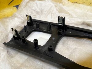 DEKOR RAMKA TUNELU ŚRODKOWEGO KONSOLI BMW CABRIO F33 F83 NOWY OEM