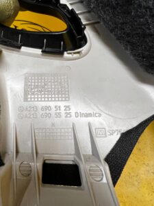 OSŁONA POSZYCIE SŁUPKA C LEWA MERCEDES E-KLASA W213