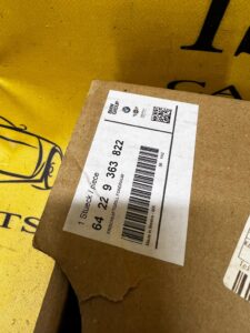 KRATKA KRATKI NAWIEWU TUNELU TYŁ OSŁONA BMW X3 G01 X4 G02 NOWA OEM