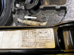 ZESTAW NAPRAWCZY KOŁO ZAPASOWE DOJAZDOWE MERCEDES GL GLS X166 155/80 R19