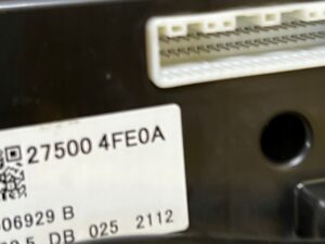 KOMPLET NAWIGACJI EKRAN PANEL NAWIEWU KLIMATYZACJI NISSAN E-NV200