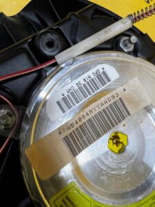 KPL AIRBAG PODUSZKA POWIETRZNA KIEROWCY PASAŻER CHEVROLET CORVETTE C5 97-04