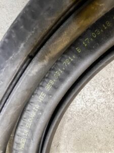 USZCZELKA DRZWI PRZÓD LEWA PRAWA PORSCHE MACAN 95B