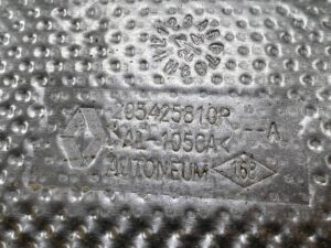 BLACHA OSŁONA TERMICZNA RURY WYDECHOWEJ RENAULT ESPACE VI