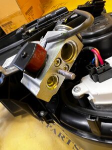 KOMPLETNA NAGRZEWNICA DMUCHAWA KLIMATYZACJI TYŁ TYLNA MERCEDES GL X166