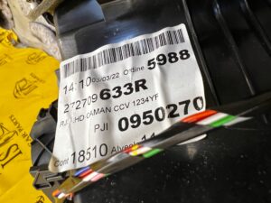 KOMPLETNA NAGRZEWNICA PAROWNIK DMUCHAWA DACIA JOGGER 1.0 TCE 2022R EU