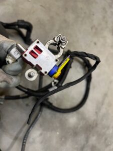 WIĄZKA PRZEWODÓW INSTALACJA ALTERNATORA MERCEDES CLS W218 3.0 CDI