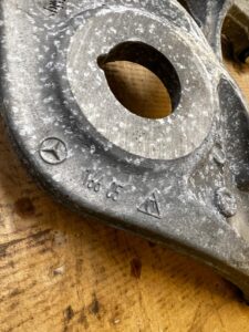 WAHACZ TYŁ TYLNY LEWY MERCEDES GLS X166