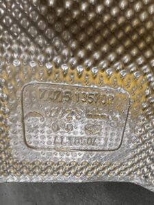 BLACHA OSŁONA TERMICZNA DACIA SANDERO III 1.0 TCE