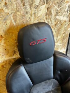 FOTEL PRAWY PRZÓD AIRBAG SKÓRA ALCANTARA PORSCHE CAYENNE II 7P5 GTS