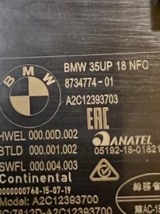 SCHOWEK Z FUNKCJĄ NFC BMW 3 G20 X5 G05 X6 G06 X7 G07 Z4 G29 NOWY OEM