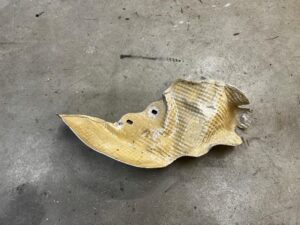 BLACHA OSŁONA TERMICZNA DACIA DOKKER 1.5 BLUE DCI