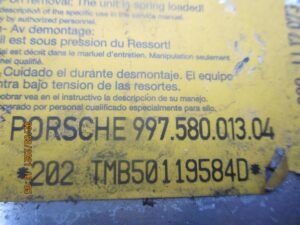 2 X KAPOTAŻ PAŁĄK NABÓJ PORSCHE 911 997 CABRIO