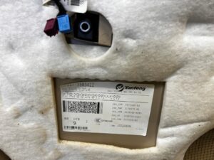 TAPICERKA BOCZEK DRZWI TYŁ PRAWY MERCEDES GLS X166