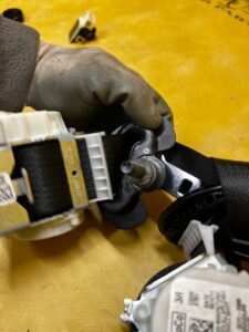 KOMPLET PASY BEZPIECZEŃSTWA TYŁ 3 RZĘDU RZĄD PRAWY LEWY FORD EXPLORER MK6