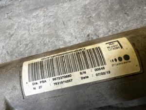 MAGLOWNICA PRZEKŁADNIA KIEROWNICZA PEUGEOT 508 I RXH EU