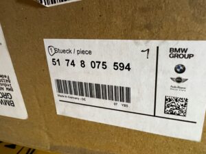 KANAŁ POWIETRZA WZMOCNIENIE PAS PRZEDNI BMW 2 F45 LIFT F46 LIFT NOWY OEM