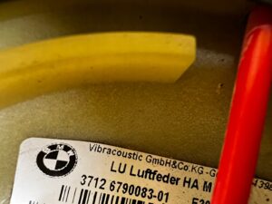 KOMPLET MIECHY MIECH TYŁ TYLNY PNEUMATYCZNY PRAWY LEWY BMW X5M E70 X6M E71